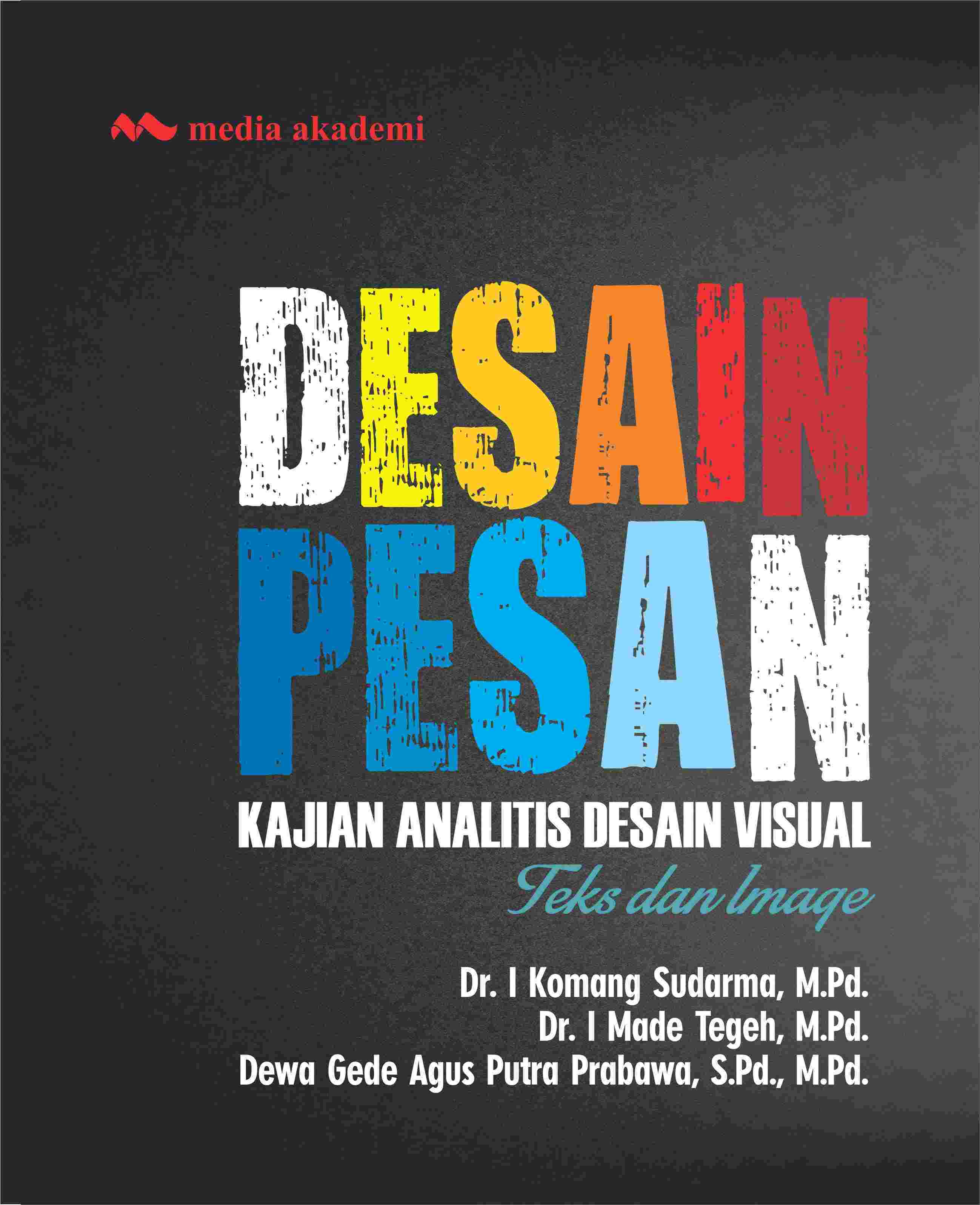 Sampul buku Desain Pesan; Kajian...
